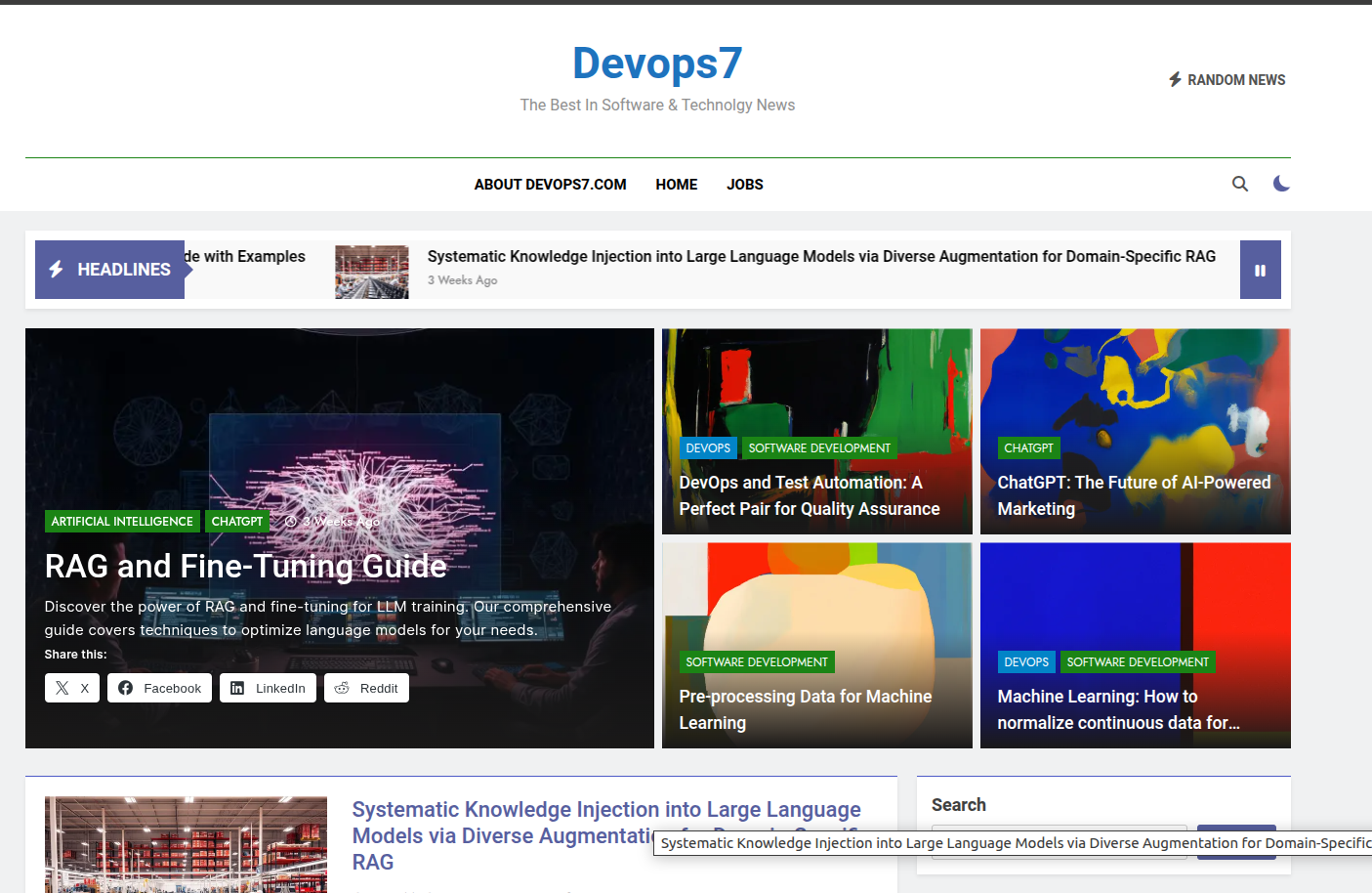 Wordpress Devops Blog